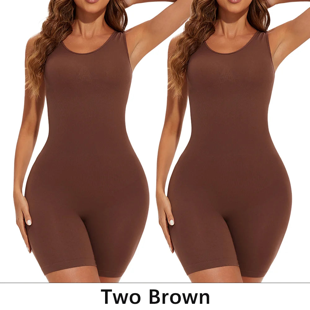 Seamless Open Bust Sculpting Bodysuit