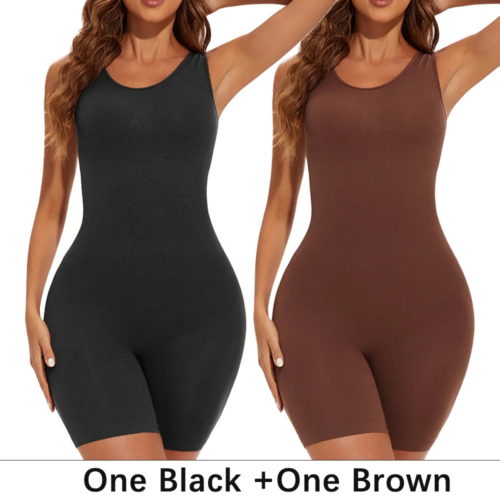 Seamless Open Bust Sculpting Bodysuit