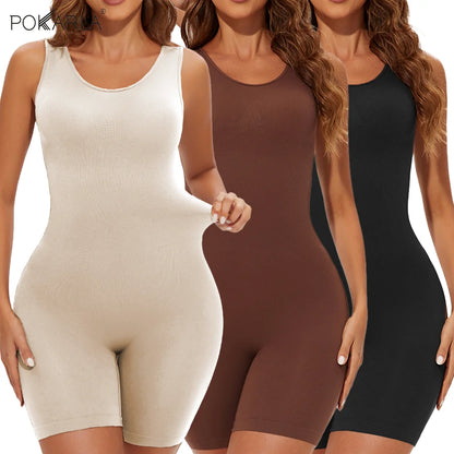 Seamless Open Bust Sculpting Bodysuit